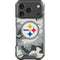 NFL Pittsburgh Steelers Camo iPhone 18 Pro Clear Case