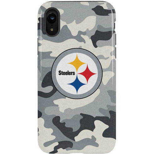 NFL Pittsburgh Steelers Camo iPhone XR Pro Case
