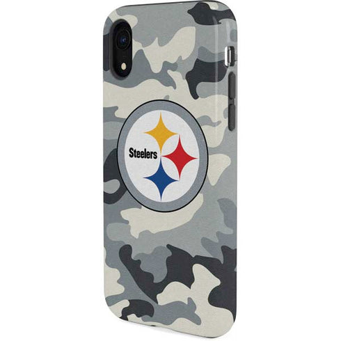 NFL Pittsburgh Steelers Camo iPhone XR Pro Case