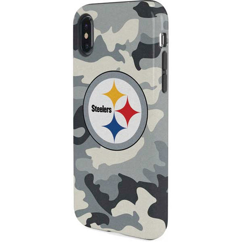 NFL Pittsburgh Steelers Camo iPhone XS Pro Case