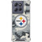 NFL Pittsburgh Steelers Camo Moto G 5G (2025) Clear Case