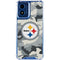 NFL Pittsburgh Steelers Camo Moto G 5G (2024) Clear Case