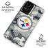 NFL Pittsburgh Steelers Camo Moto G Power 5G (2024) Clear Case