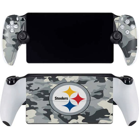 NFL Pittsburgh Steelers Camo PlayStation Portal Remote Player Skin