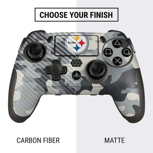 NFL Pittsburgh Steelers Camo PlayStation Scuf Vantage 2 Controller Skin