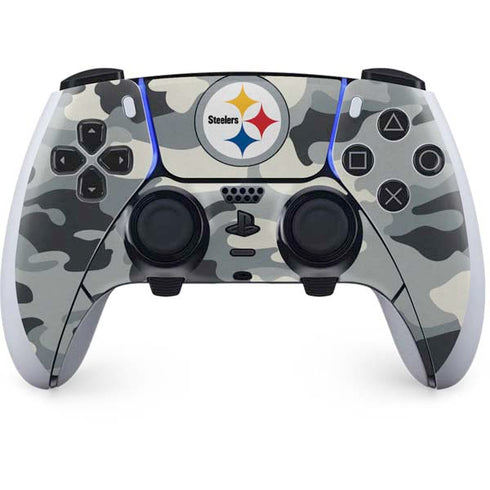 NFL Pittsburgh Steelers Camo PlayStation PS5 Skins