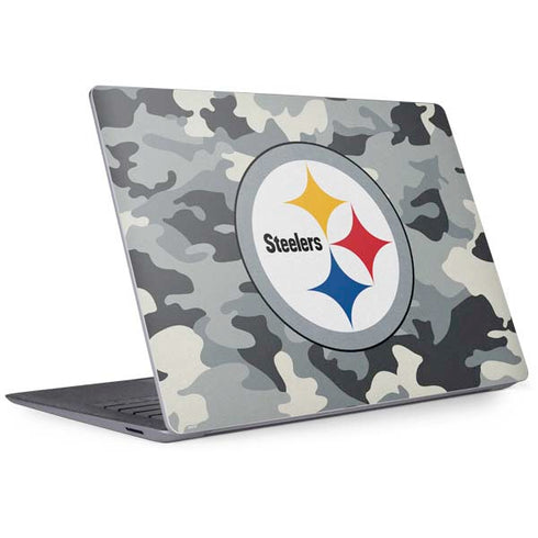 NFL Pittsburgh Steelers Camo Surface Laptop 3 13.5in Skin