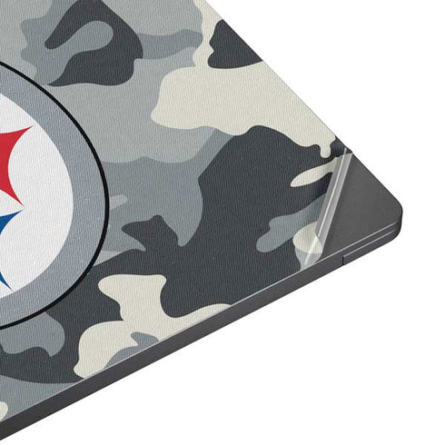 NFL Pittsburgh Steelers Camo Surface Laptop 7 15in Skin