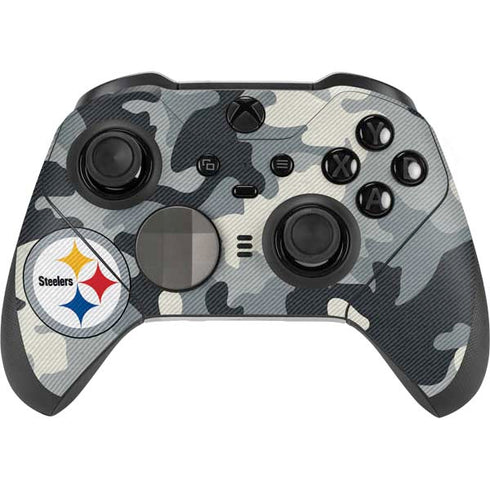 NFL Pittsburgh Steelers Camo Xbox Elite Wireless Controller Series 2 Skin