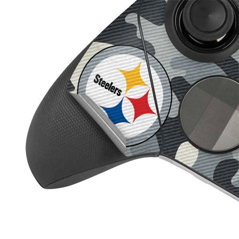 NFL Pittsburgh Steelers Camo Xbox Elite Wireless Controller Series 2 Skin