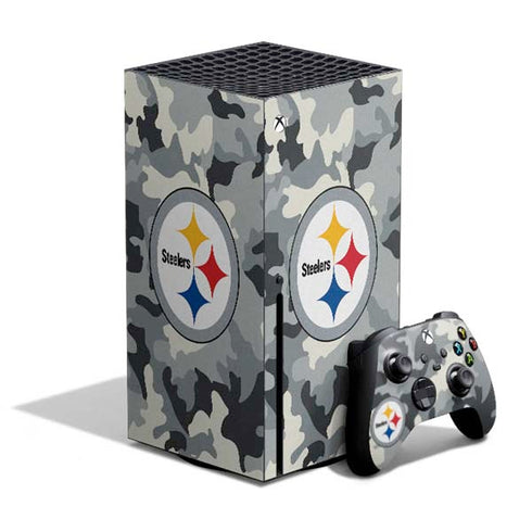NFL Pittsburgh Steelers Camo Xbox Series X Bundle Skin
