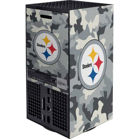 NFL Pittsburgh Steelers Camo Xbox Series X Bundle Skin