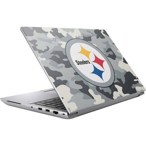 NFL Pittsburgh Steelers Camo HP ZBook Fury 16 G10 Skin
