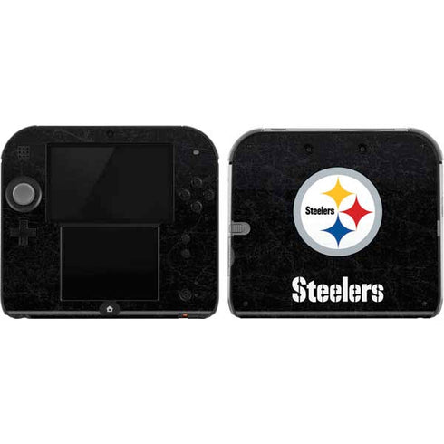 NFL Pittsburgh Steelers Distressed Nintendo Skins