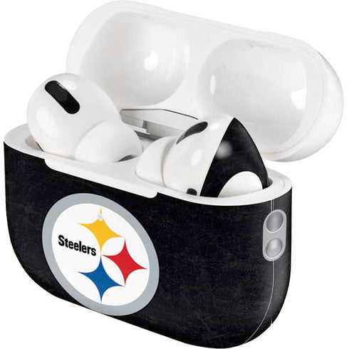 NFL Pittsburgh Steelers Distressed AirPods Pro 2nd Gen Skin