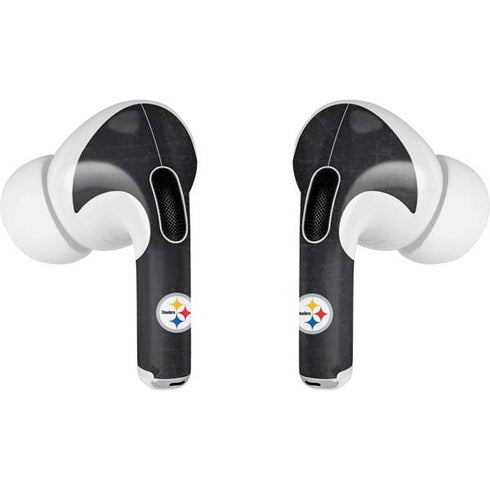 NFL Pittsburgh Steelers Distressed Apple AirPods Pro Skin