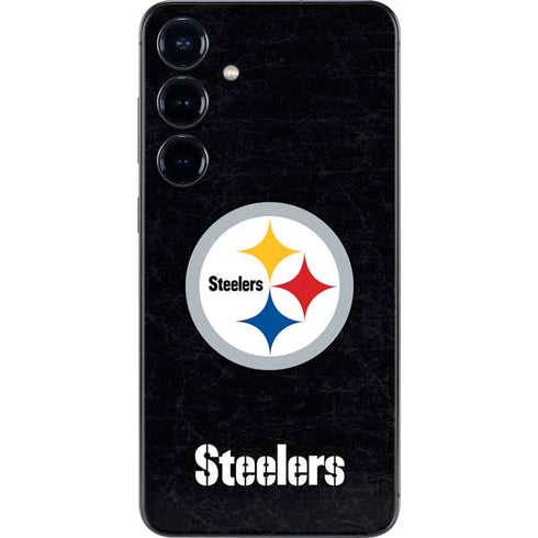 NFL Pittsburgh Steelers Distressed Galaxy A16 5G Skin