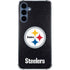 NFL Pittsburgh Steelers Distressed Galaxy A35 5G Clear Case