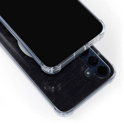 NFL Pittsburgh Steelers Distressed Galaxy A35 5G Clear Case