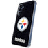 NFL Pittsburgh Steelers Distressed Galaxy A55 5G Clear Case