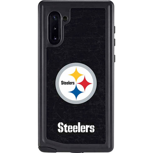 NFL Pittsburgh Steelers Distressed Galaxy Cases