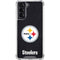 NFL Pittsburgh Steelers Distressed Galaxy S22 Clear Case