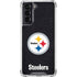 NFL Pittsburgh Steelers Distressed Galaxy S22 Clear Case