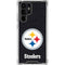 NFL Pittsburgh Steelers Distressed Galaxy S23 Ultra Clear Case