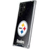 NFL Pittsburgh Steelers Distressed Galaxy S23 Ultra Clear Case