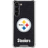 NFL Pittsburgh Steelers Distressed Galaxy S24 FE Clear Case