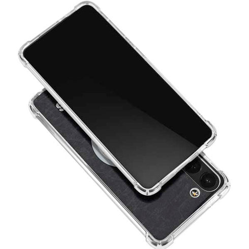 NFL Pittsburgh Steelers Distressed Galaxy S24 FE Clear Case