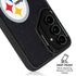 NFL Pittsburgh Steelers Distressed Galaxy S24 FE Kickstand Case