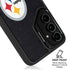 NFL Pittsburgh Steelers Distressed Galaxy S25 Kickstand Case