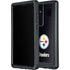 NFL Pittsburgh Steelers Distressed Galaxy S24 Ultra Waterproof Case
