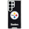 NFL Pittsburgh Steelers Distressed Galaxy S25 Ultra Clear Case