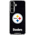 NFL Pittsburgh Steelers Distressed Galaxy S26 Clear Case