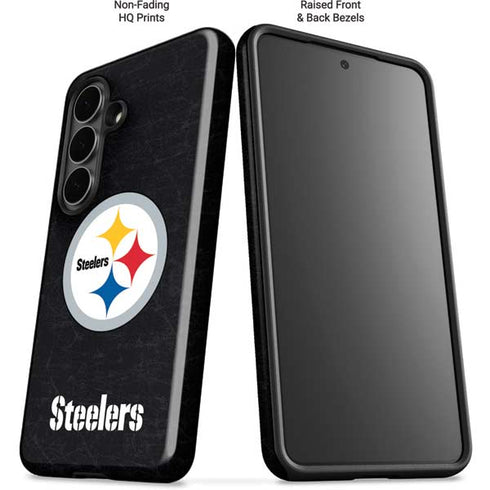 NFL Pittsburgh Steelers Distressed Galaxy S26 Impact Case