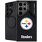 NFL Pittsburgh Steelers Distressed Galaxy S26 Ultra Kickstand Case