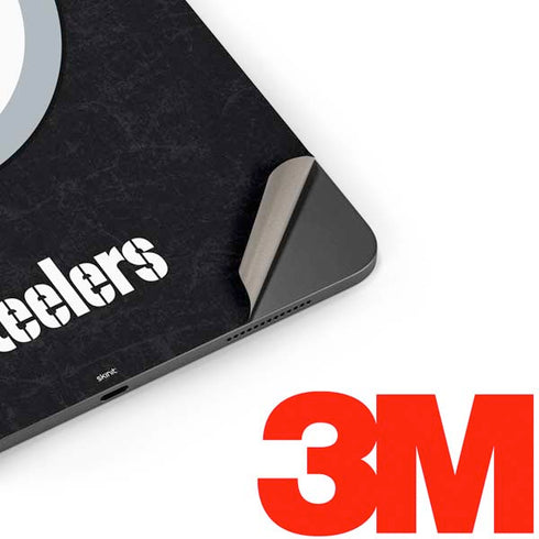 NFL Pittsburgh Steelers Distressed Apple iPad Pro Skin