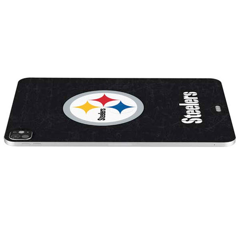 NFL Pittsburgh Steelers Distressed iPad Pro 13in M4 (2024) Skin