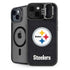 NFL Pittsburgh Steelers Distressed iPhone 14 Plus Kickstand Case
