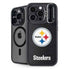 NFL Pittsburgh Steelers Distressed iPhone 14 Pro Kickstand Case