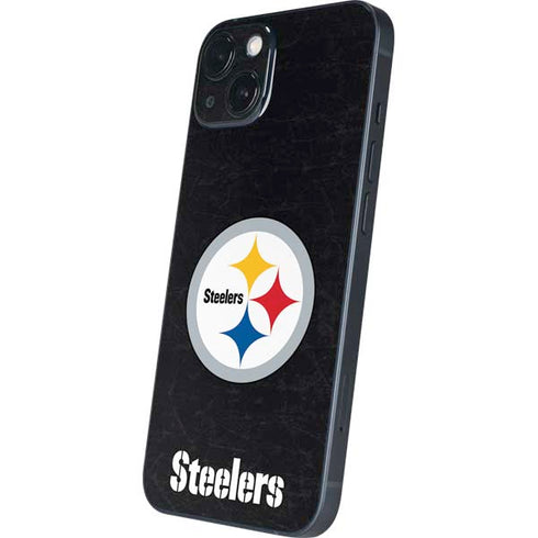 NFL Pittsburgh Steelers Distressed iPhone Skins