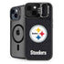 NFL Pittsburgh Steelers Distressed iPhone 15 Plus Kickstand Case