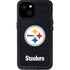 NFL Pittsburgh Steelers Distressed iPhone 15 Plus Waterproof Case