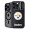 NFL Pittsburgh Steelers Distressed iPhone 15 Pro Max Kickstand Case