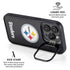 NFL Pittsburgh Steelers Distressed iPhone 15 Pro Max Kickstand Case