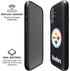 NFL Pittsburgh Steelers Distressed iPhone 16 Magsafe Impact Case