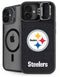 NFL Pittsburgh Steelers Distressed iPhone 16 Plus Kickstand Case