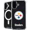 NFL Pittsburgh Steelers Distressed iPhone 16 Plus MagSafe Case